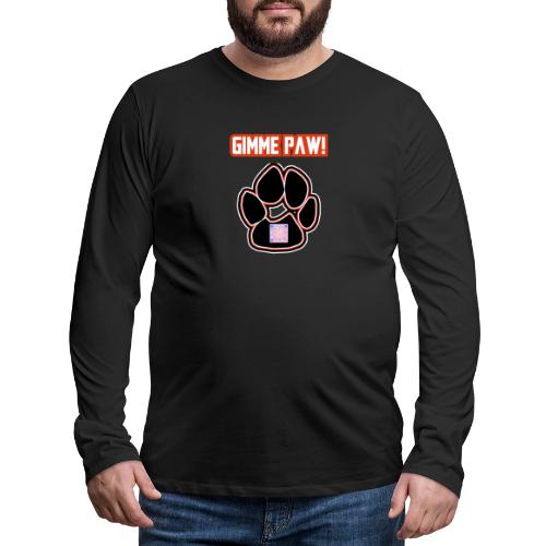 Jack-Jack’s Paw (Proceeds go to ASPCA!) - Men's Premium Long Sleeve T-Shirt