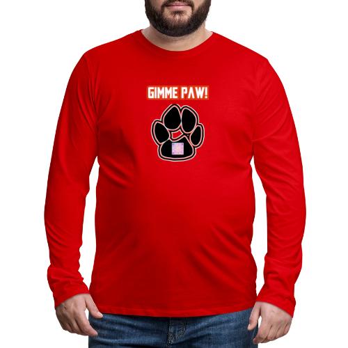 Jack-Jack’s Paw (Proceeds go to ASPCA!) - Men's Premium Long Sleeve T-Shirt