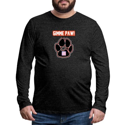 Jack-Jack’s Paw (Proceeds go to ASPCA!) - Men's Premium Long Sleeve T-Shirt