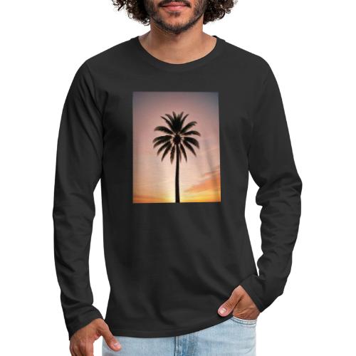 palm peace - Men's Premium Long Sleeve T-Shirt