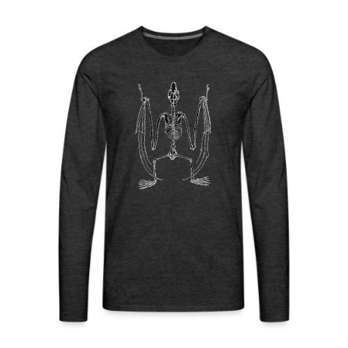 Bat Skeleton - Men's Premium Long Sleeve T-Shirt
