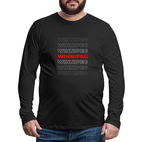 Winnipeg Waves - Men's Premium Long Sleeve T-Shirt