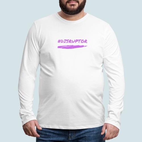 Purple Disruptor - Men's Premium Long Sleeve T-Shirt