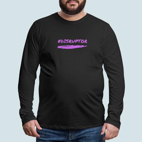 Purple Disruptor - Men's Premium Long Sleeve T-Shirt
