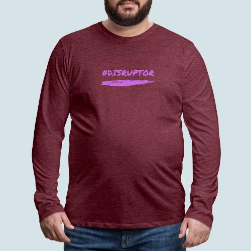 Purple Disruptor - Men's Premium Long Sleeve T-Shirt
