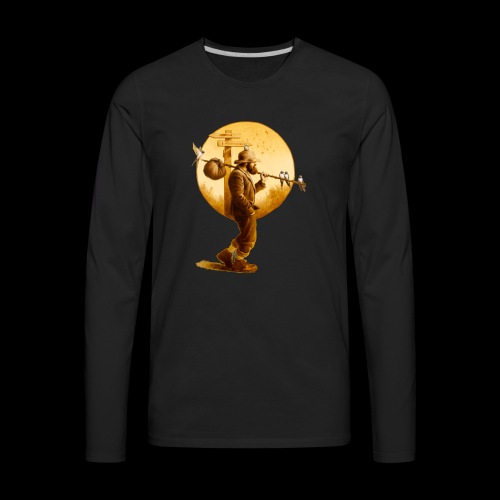 The Woodshedders Hobo - Men's Premium Long Sleeve T-Shirt