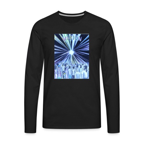 vision_color_1_Ink_LI - Men's Premium Long Sleeve T-Shirt