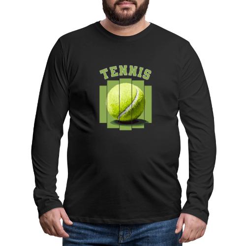 Tennis Minimal - Men's Premium Long Sleeve T-Shirt