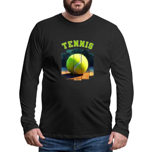 Tennis Vibes Only - Men's Premium Long Sleeve T-Shirt