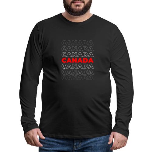 True North Tribute – Canada - Men's Premium Long Sleeve T-Shirt