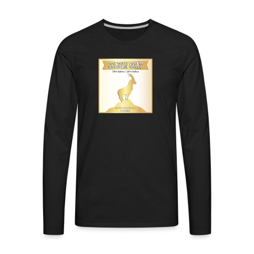 Golden Goat - Men's Premium Long Sleeve T-Shirt