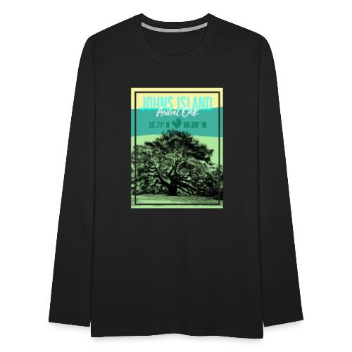 Johns Island_Angel Oak - Men's Premium Long Sleeve T-Shirt