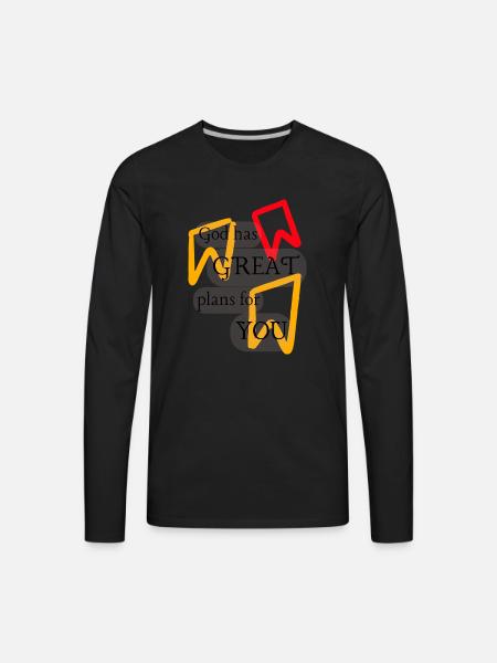 Dear John - Men's Premium Long Sleeve T-Shirt - black