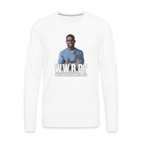 What Would Randall Do? - Men's Premium Long Sleeve T-Shirt