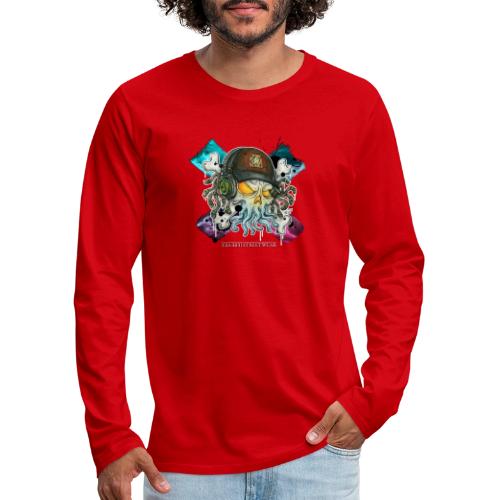 cthulhic Freakhead - Men's Premium Long Sleeve T-Shirt