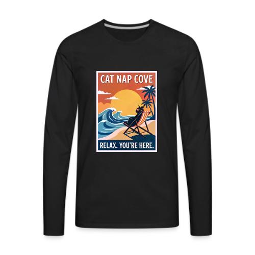 Cat Nap Cove - Men's Premium Long Sleeve T-Shirt