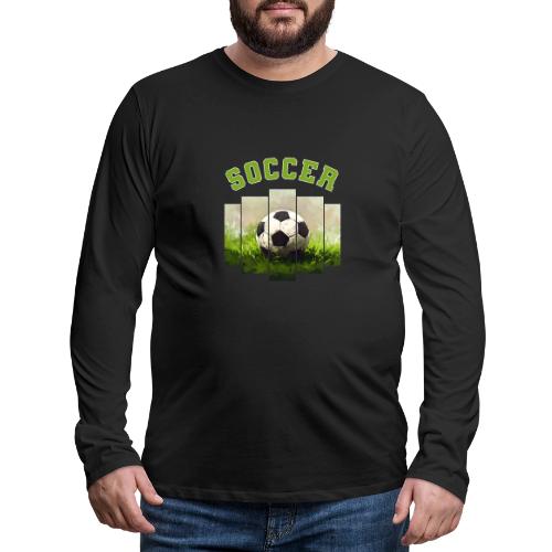 Soccer Focus - Men's Premium Long Sleeve T-Shirt