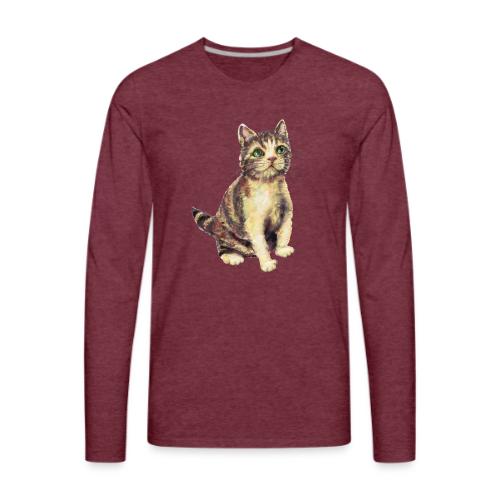 Cat - Men's Premium Long Sleeve T-Shirt