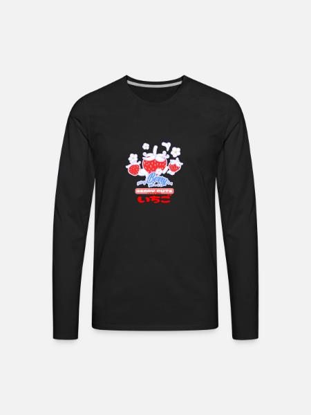Feeling Berry Good - Men's Premium Long Sleeve T-Shirt - black