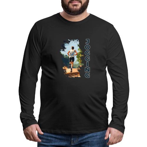 Jogging Vibes - Men's Premium Long Sleeve T-Shirt