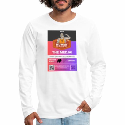The Medjai Front Label Only - Men's Premium Long Sleeve T-Shirt