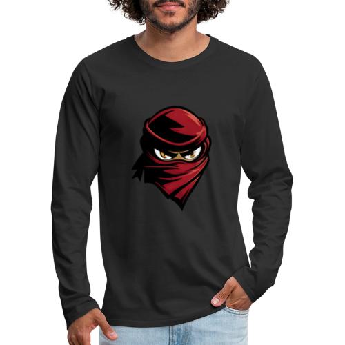 Scarlet Shadow Ninja - Men's Premium Long Sleeve T-Shirt