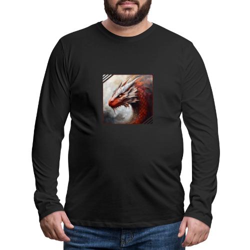 Mystic Dragon Realm - Men's Premium Long Sleeve T-Shirt