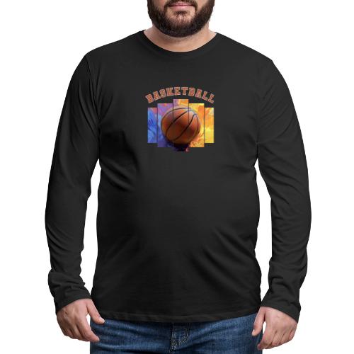 Basketball Pulse - Men's Premium Long Sleeve T-Shirt