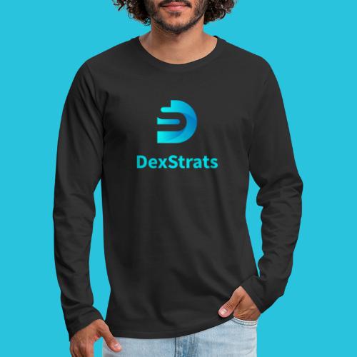 DexStrats Logo - Men's Premium Long Sleeve T-Shirt