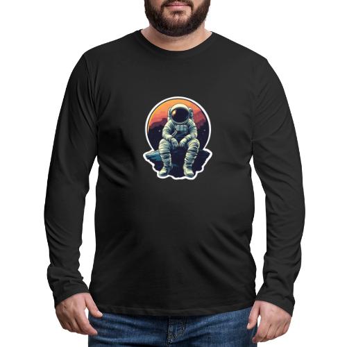 Astronaut in the Void - Men's Premium Long Sleeve T-Shirt