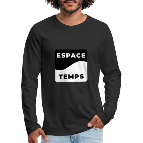 Space-Time: Distorted Reality - Men's Premium Long Sleeve T-Shirt