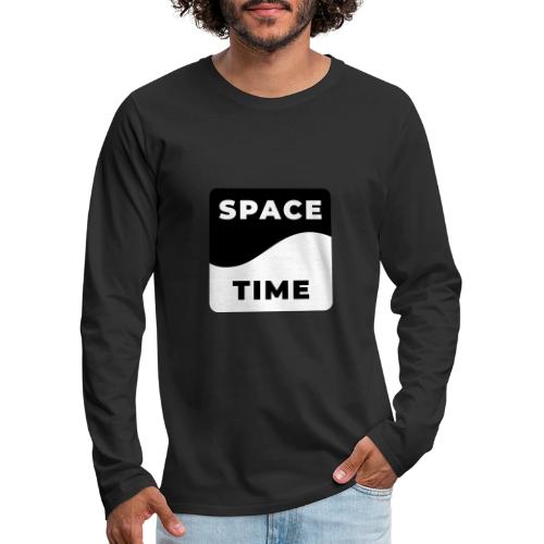 Space-time: Warped Reality - Men's Premium Long Sleeve T-Shirt