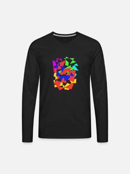export1657417377665 - Men's Premium Long Sleeve T-Shirt - black