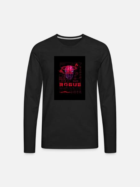 Rogue Black - Men's Premium Long Sleeve T-Shirt - black