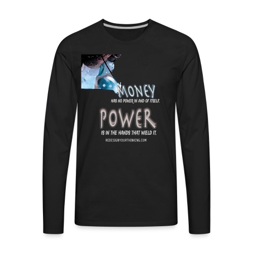 Power in Your Hands - Men's Premium Long Sleeve T-Shirt