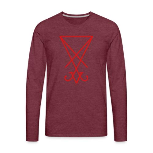 Lucifer Sigil - Men's Premium Long Sleeve T-Shirt
