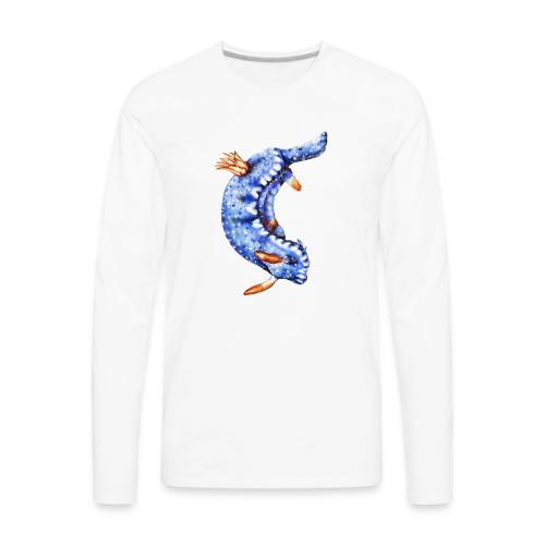 Blue Sea slug - Men's Premium Long Sleeve T-Shirt