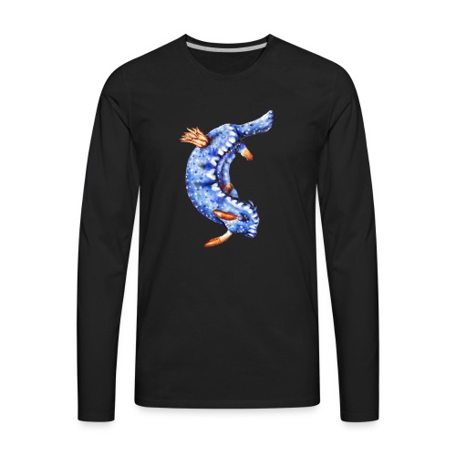 Blue Sea slug - Men's Premium Long Sleeve T-Shirt
