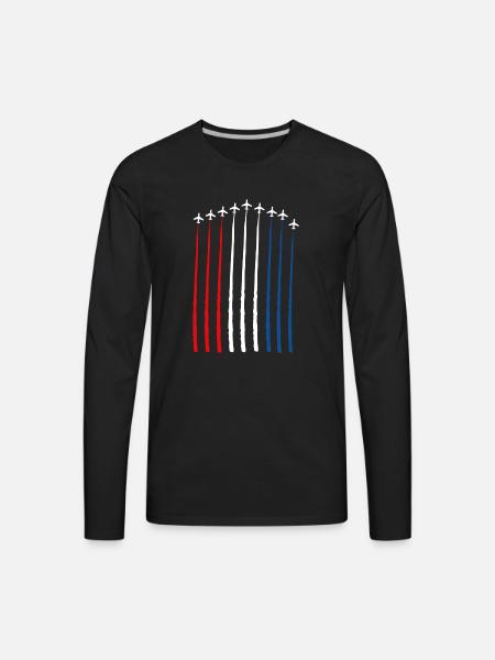 4th of July - Men's Premium Long Sleeve T-Shirt - black