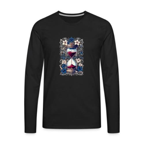 Our Moments Defy Time Hourglass Gifts T-Shirt - Men's Premium Long Sleeve T-Shirt