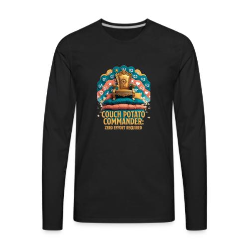 Dad Tax Collector T Shirt - Men's Premium Long Sleeve T-Shirt