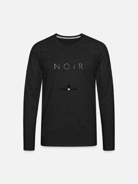 noir - Men's Premium Long Sleeve T-Shirt - black