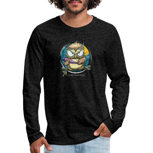 Bis einer Eult - Men's Premium Long Sleeve T-Shirt