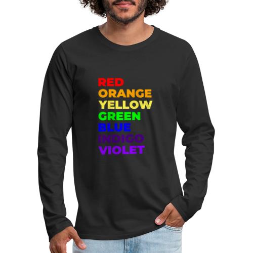 True Colors - Men's Premium Long Sleeve T-Shirt