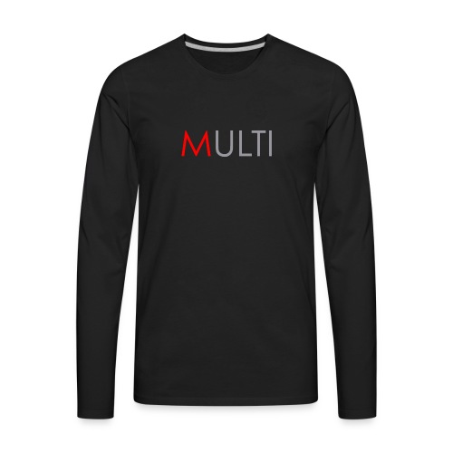 Red 'm' - Men's Premium Long Sleeve T-Shirt