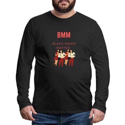 BMM wht bg - Men's Premium Long Sleeve T-Shirt