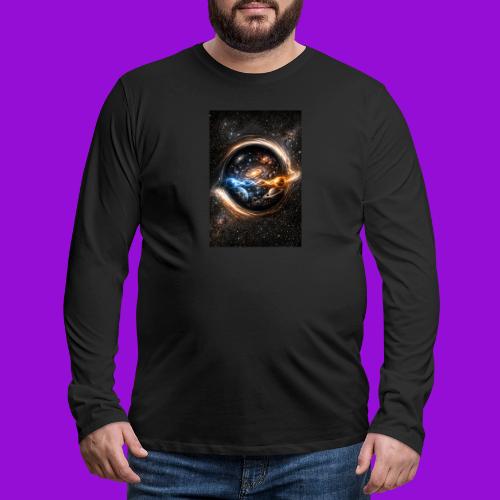 EntangledPhotonsWormhole - Men's Premium Long Sleeve T-Shirt