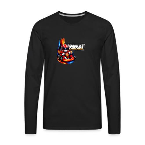 Carcadelogoracer1 - Men's Premium Long Sleeve T-Shirt
