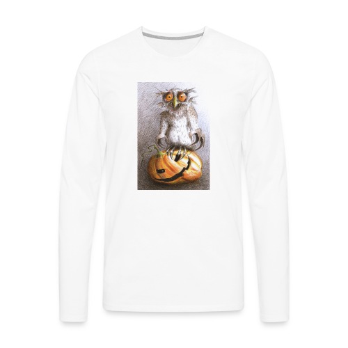 Vampire Owl - Men's Premium Long Sleeve T-Shirt
