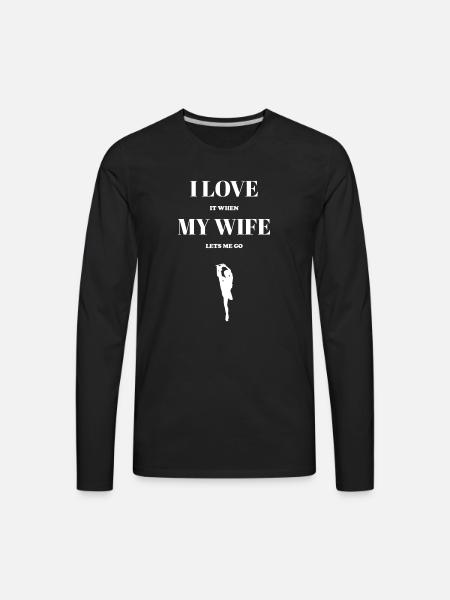 Figure Skating - Men's Premium Long Sleeve T-Shirt - black